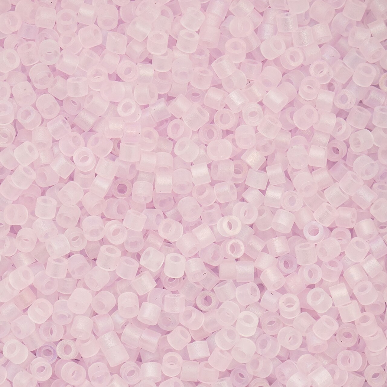 John Bead Matte Macaron Cylin Beads 11/0 Glass Cylindrical Seed Beads, 25g